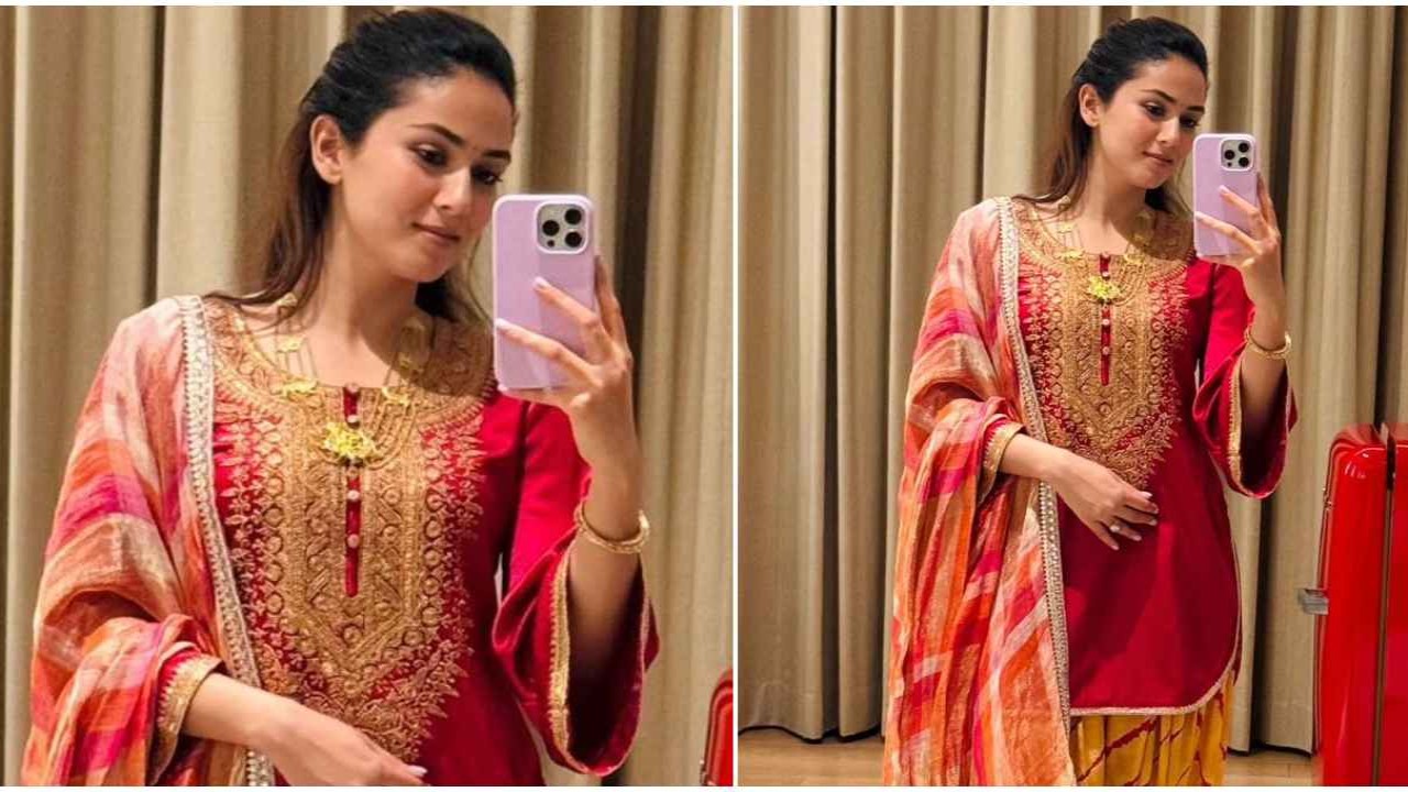 Mira Rajput, Patiala, patiala suit, ethnic, ethnic wear, traditional, hot, style, fashion