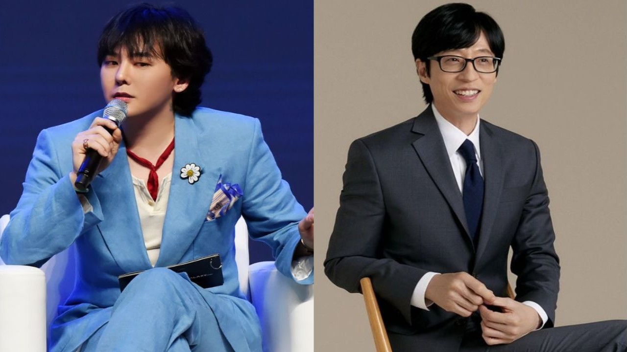 BIGBANG's G-Dragon, Yoo Jae Suk; Image Courtesy: Galaxy Corporation, Antenna