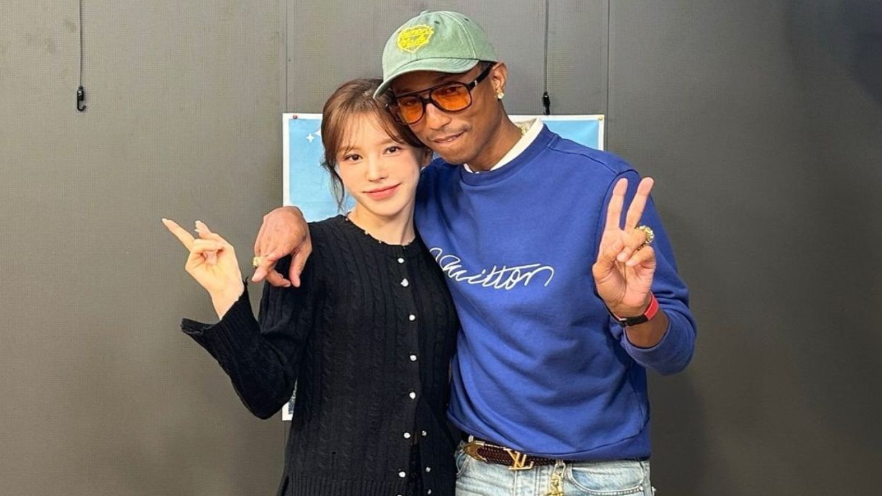 Red Velvet's Wendy, Pharell Williams; Image Courtesy: Wendy's Youngstreet Korea (SBS Radio)