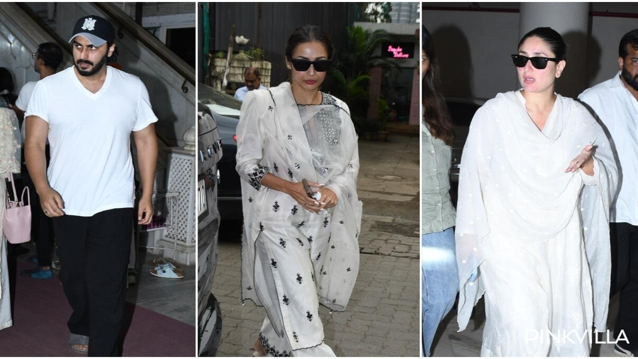 Kareena Kapoor Khan, Arjun Kapoor arrive at Malaika, Amrita Arora’s dad Anil Mehta’s prayer meet in Gurudwara; Arhaan Khan and others join; WATCH