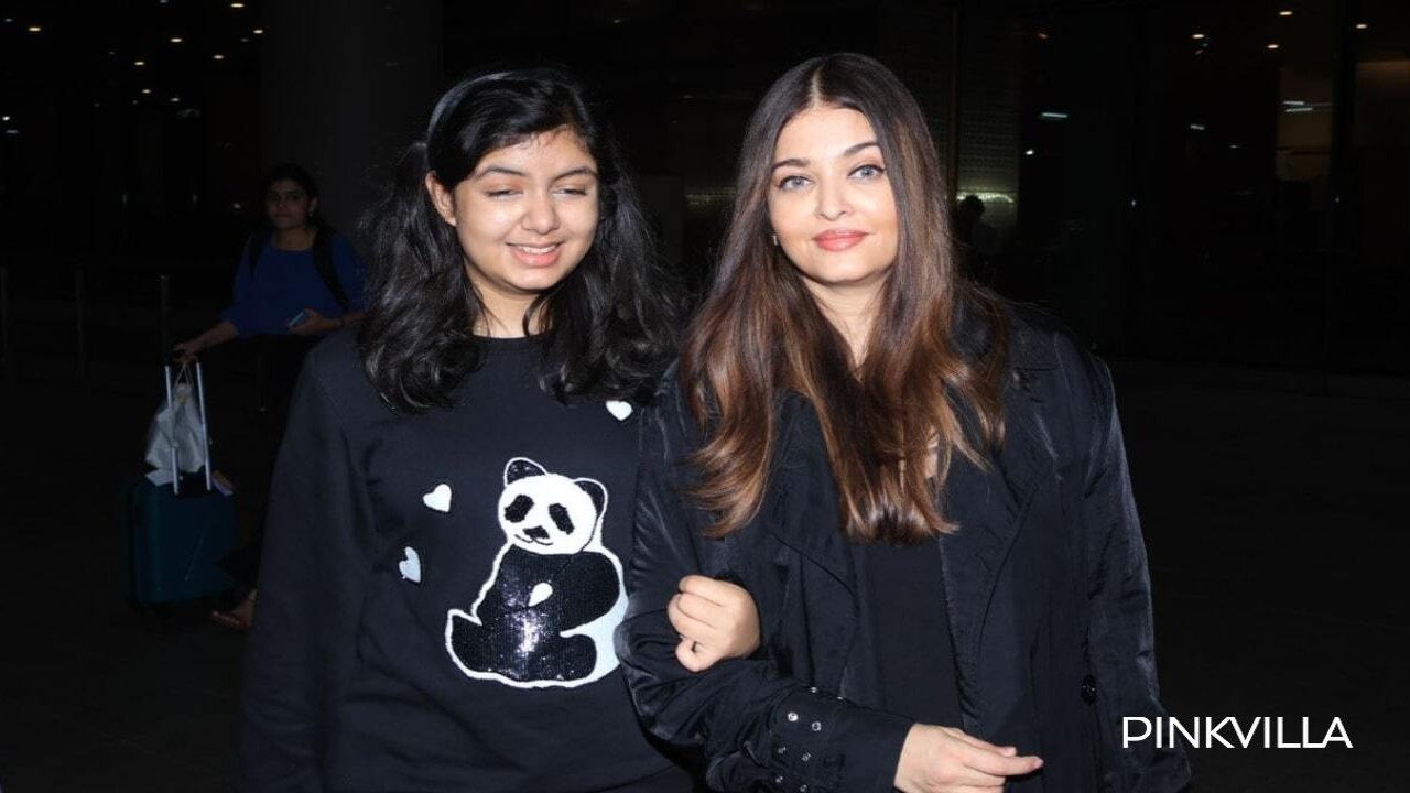 Aishwarya Rai Bachchan is back in Mumbai with daughter Aaradhya after turning heads at Paris Fashion Week; WATCH