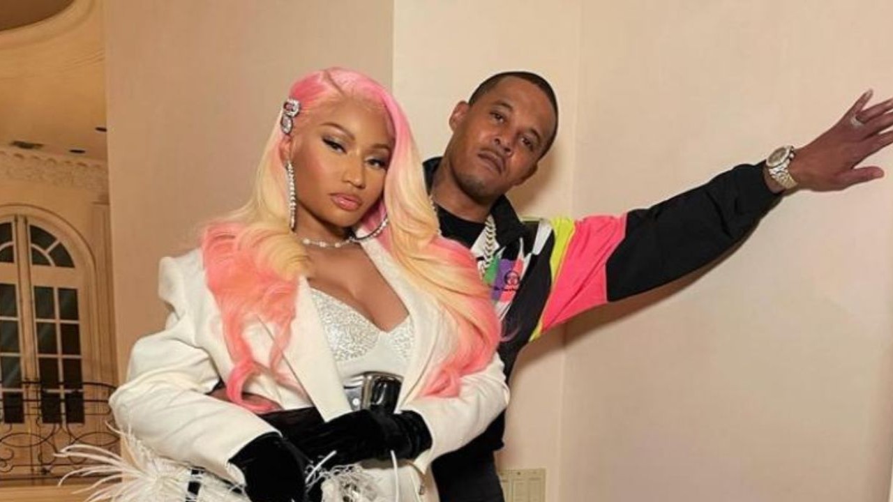 Nicki Minaj and Kenneth Petty (CC: Instagram)