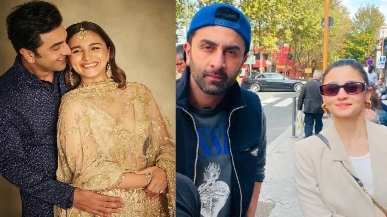 Alia Bhatt and Ranbir Kapoor in Paris 