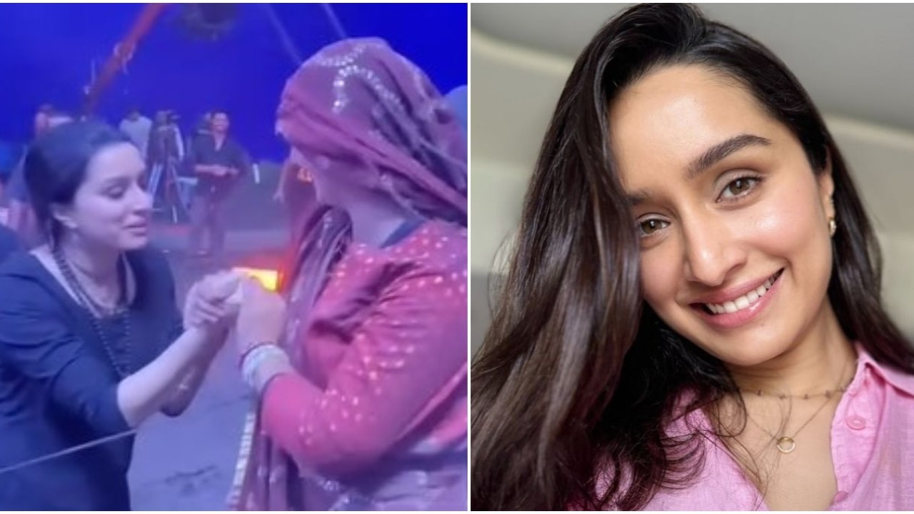 Stree 2: Shraddha Kapoor kisses female stunt performer's hands in viral VIDEO; says 'You’re a superwoman’