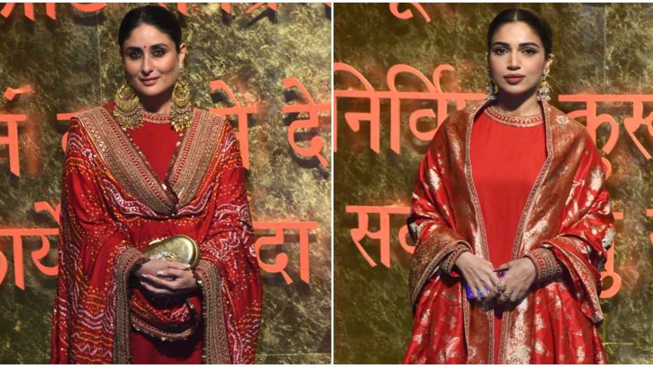 Kareena Kapoor Khan, Bhumi Pednekar, fashion face-off, Sabyasachi, ethnic wear, suit, ethnic suit, Bollywood, style, fashion