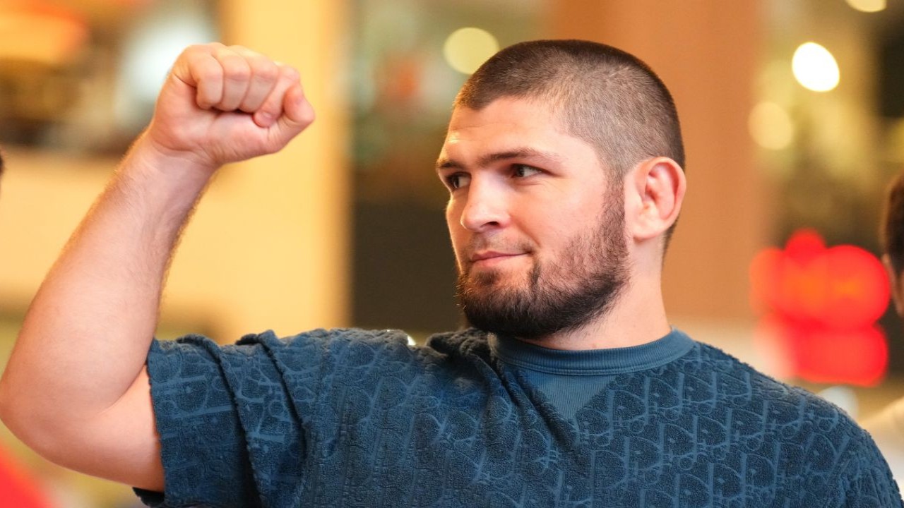 Khabib Nurmagomedov’s Viral Black Eye Photo Finally Solved by Usman Nurmagomedov