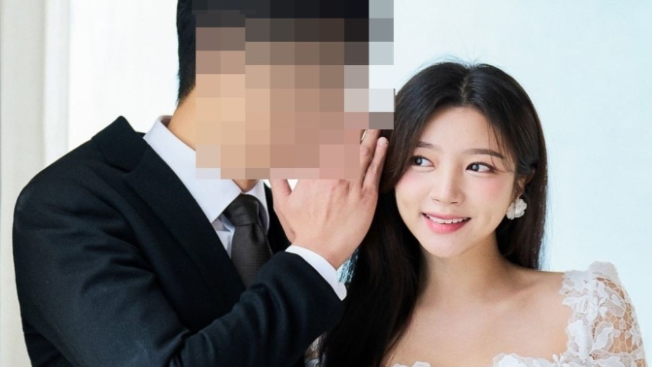 Haein's wedding photo