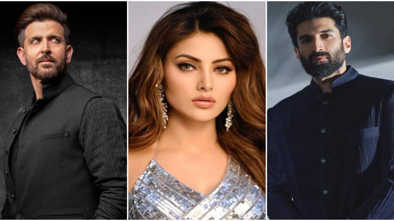 Hrithik Roshan and Aditya Roy Kapur are on dating app, claims Urvashi Rautela; shares if she has swiped them right