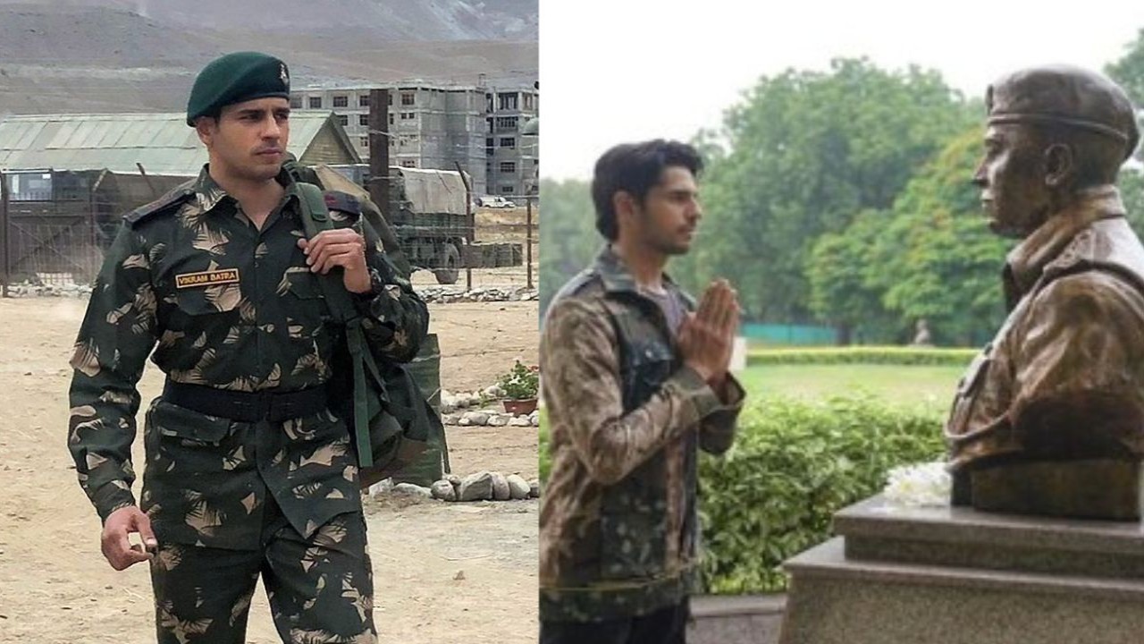 Sidharth Malhotra pays homage to Captain Vikram Batra (PVC) on his 50th birth anniversary; calls him ‘real Shershaah’