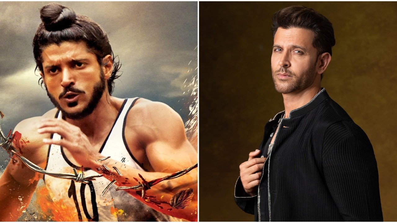 Farhan Akhtar shares his 'secret' go-to music that got him in the zone while filming Bhaag Milkha Bhaag; Hrithik Roshan says ‘Love it’