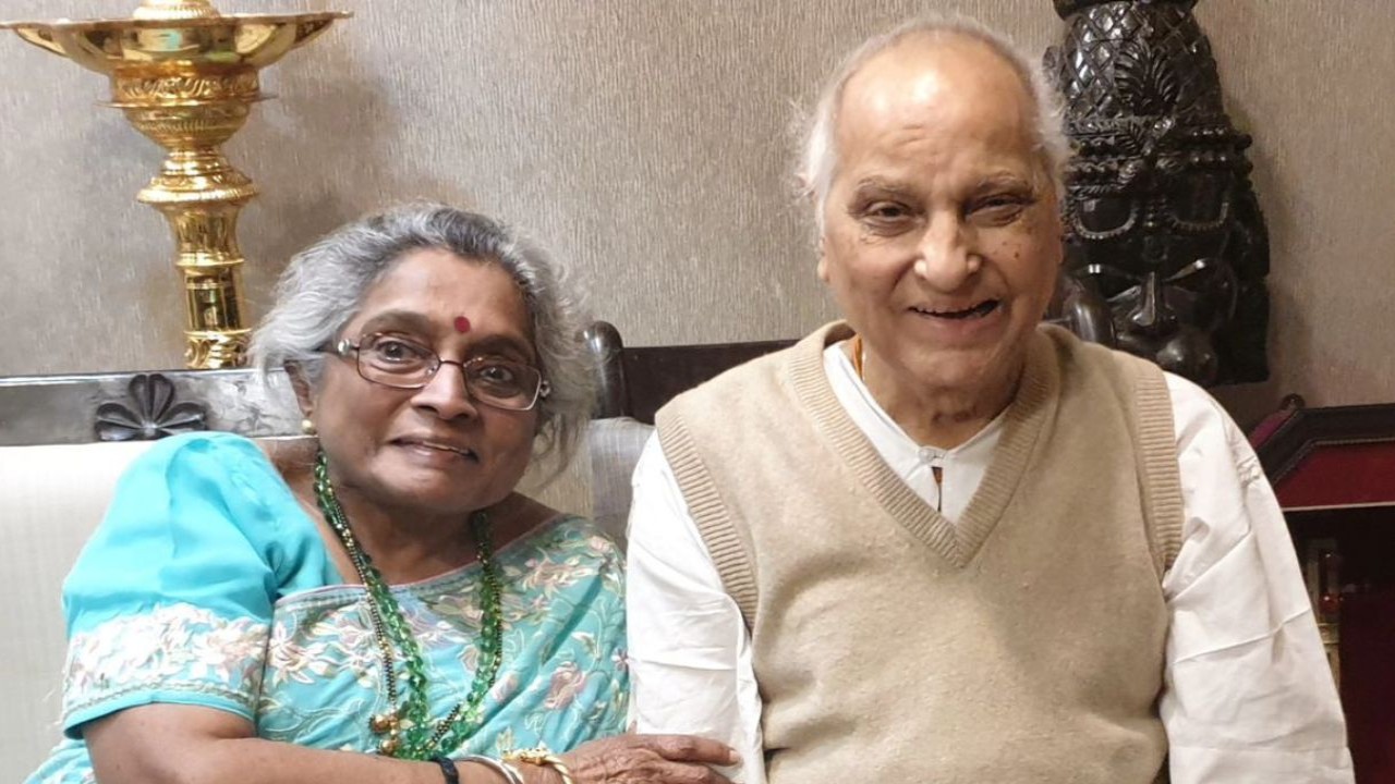 Late music maestro Pandit Jasraj's wife Madhura passes away at 86 (Instagram/@durgajasraj)