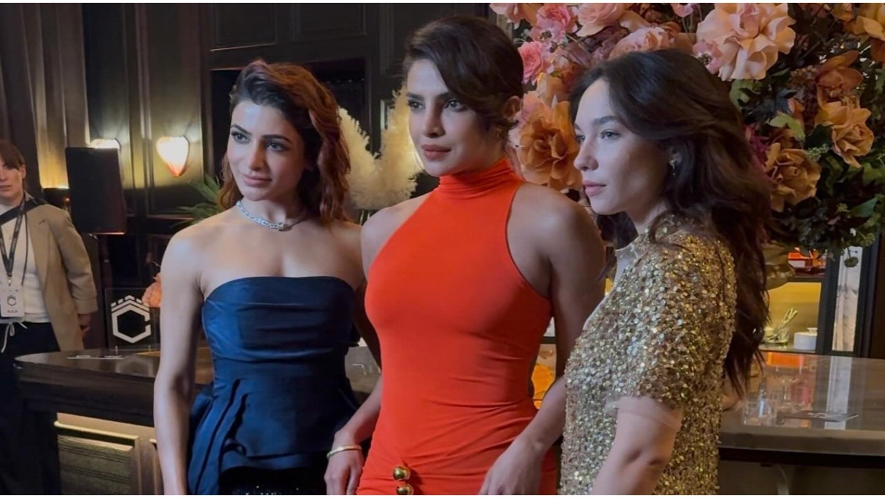 Priyanka Chopra GLAMS UP Citadel: Honey Bunny and Diana’s special screening in London; poses with Samantha Ruth Prabhu and Matilda De Angelis