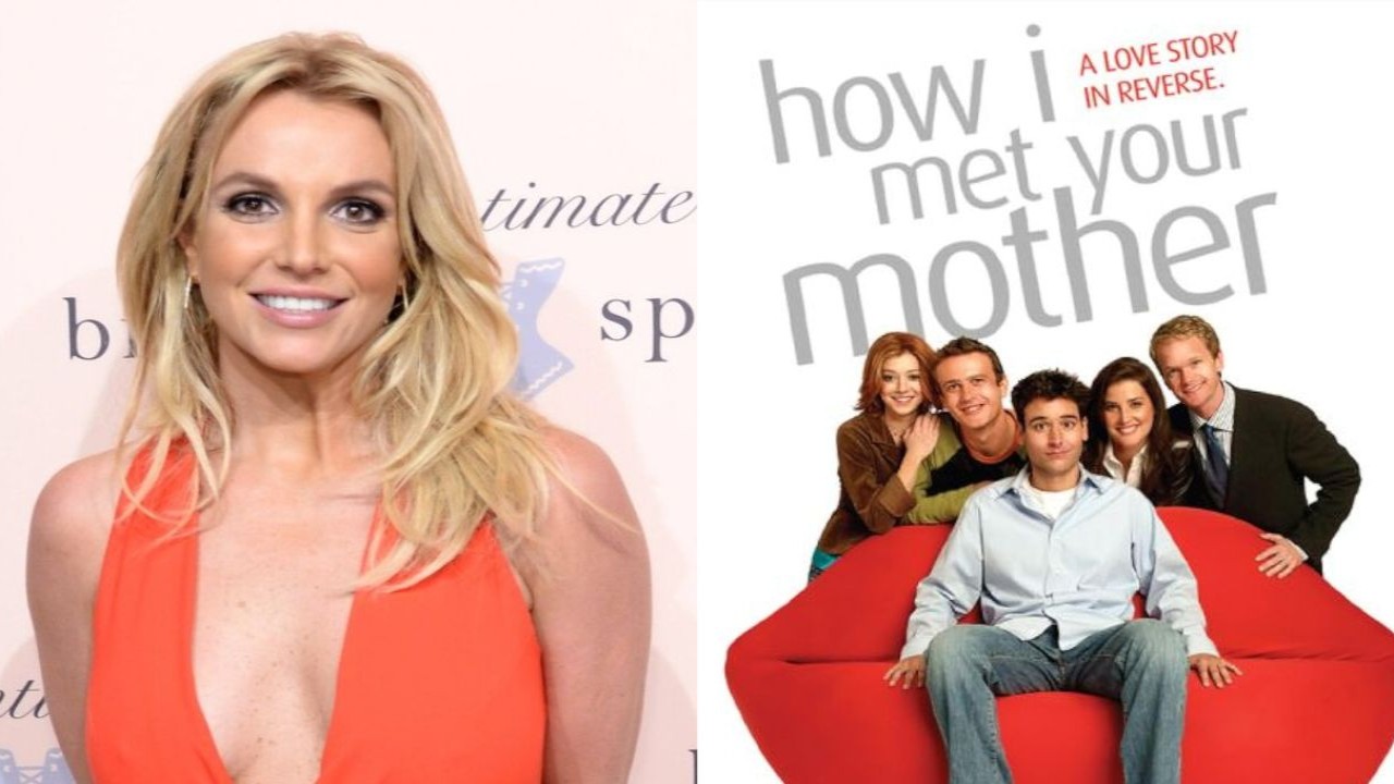 Britney Spears (CC: Getty Images) and How I Met Your Mother official poster (CC: IMDB)