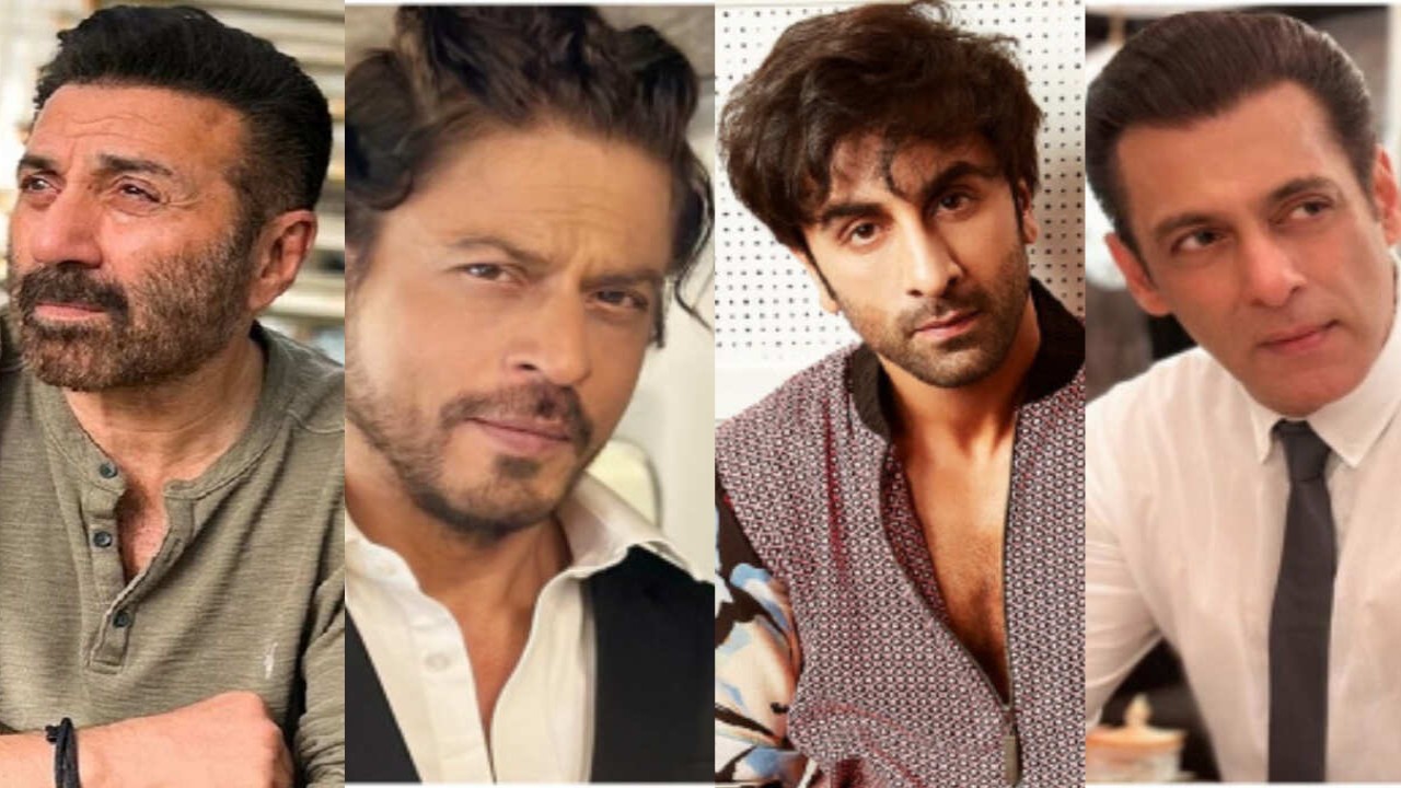 Sunny Deol, Shah Rukh Khan, Ranbir Kapoor, Salman Khan