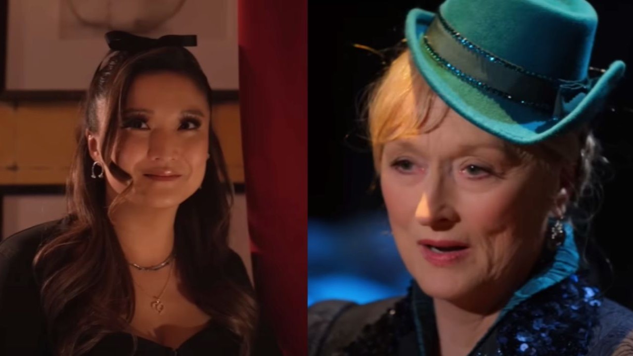 Ashley Park and Meryl Streep (Images via YouTube/Hulu)