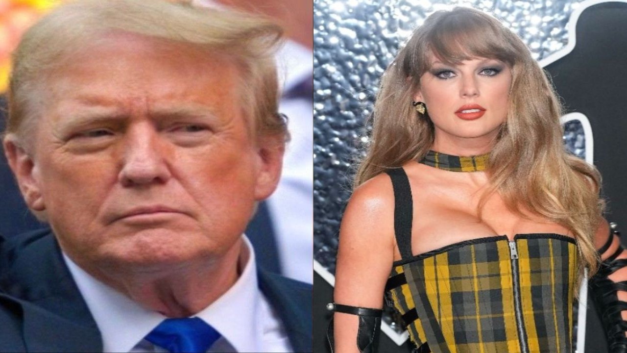 Donald Trump and Taylor Swift (CC: Getty Images) 