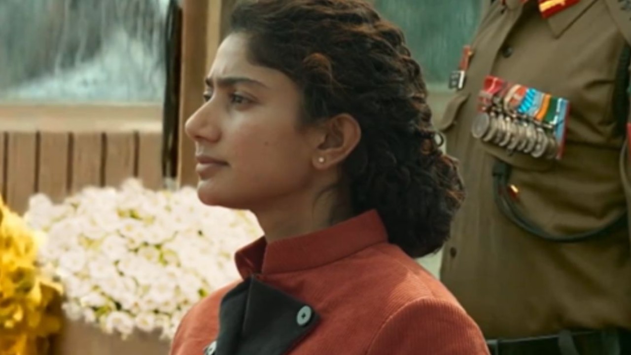 WATCH: Sai Pallavi’s first look as Major Mukund’s bereaved wife warms hearts 