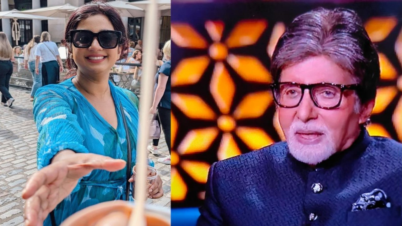 Shreya Ghoshal, Amitabh Bachchan  