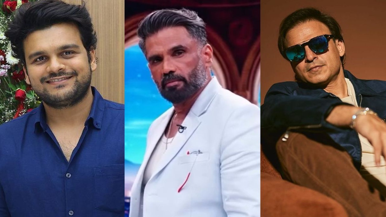 Bhavya Gandhi, Suniel Shetty, Vivek Oberoi