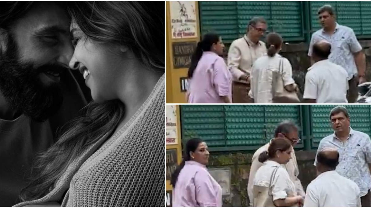 Did Deepika Padukone and Ranveer Singh's parents visit their newborn granddaughter? Don't miss VIDEO