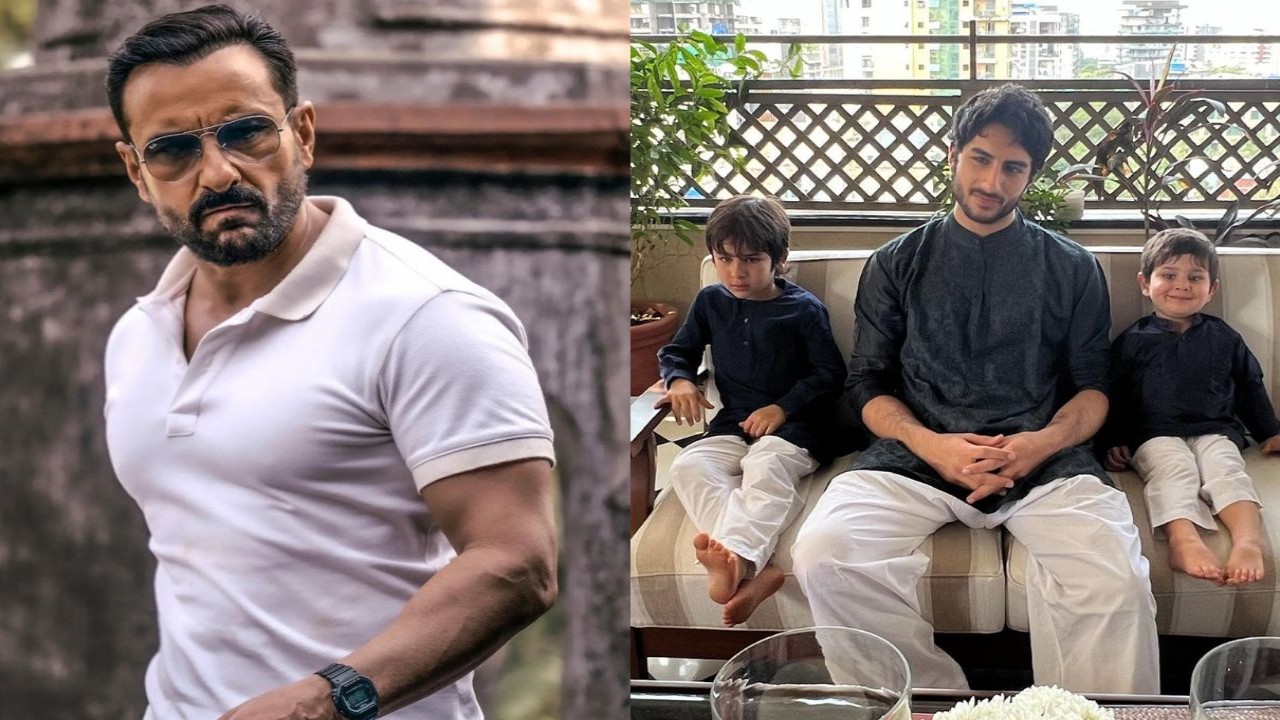 Saif Ali Khan reveals his ‘boys’ Ibrahim, Taimur and Jeh are ‘so much more sorted’ than he was: ‘I deserve kids as naughty as me’