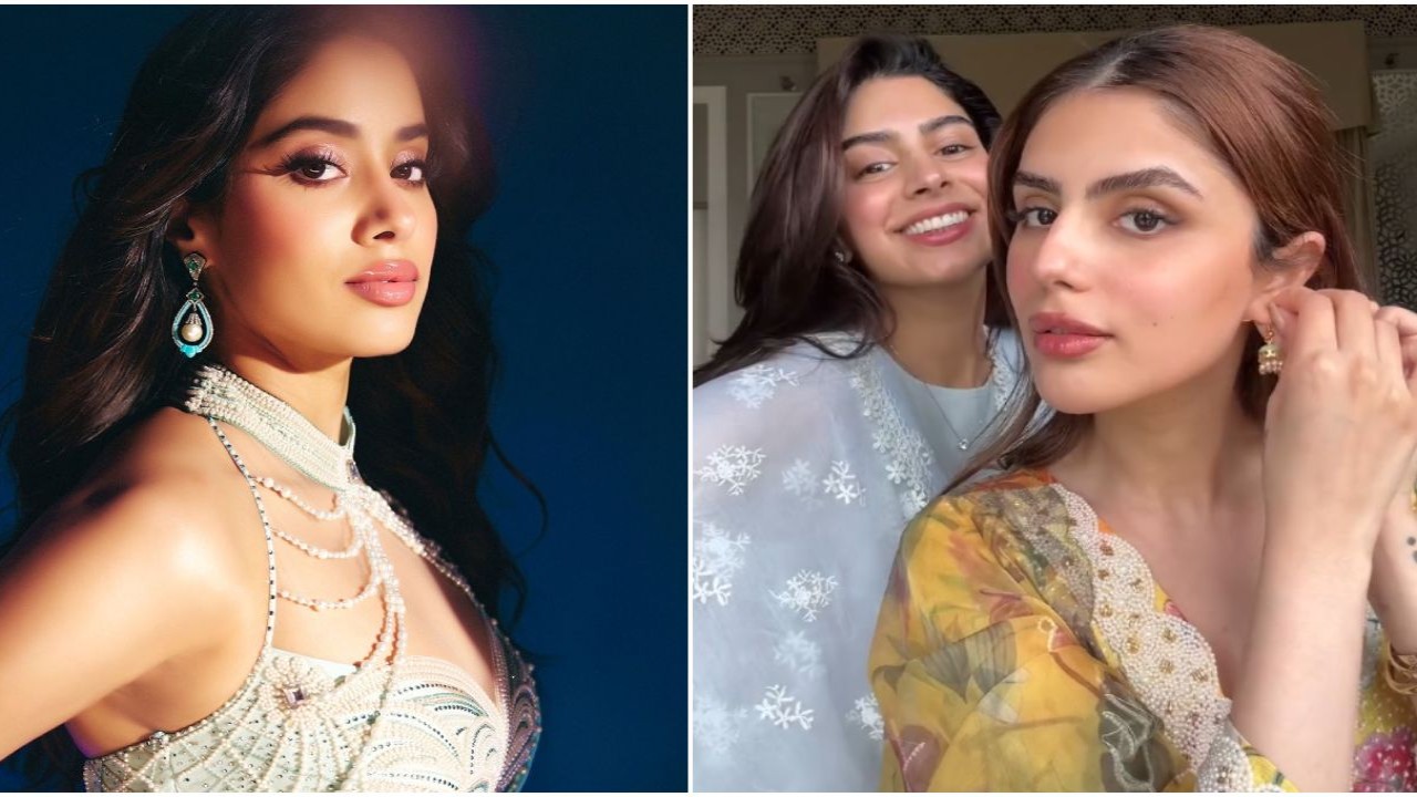 Janhvi Kapoor taunting Khushi Kapoor and her BFF for coming late on Sunny Sanskari Ki Tulsi Kumari sets after watching their video is every elder sis ever