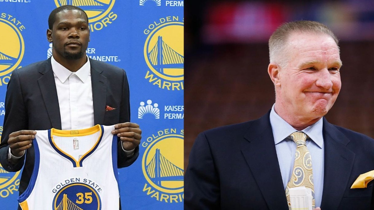 When Kevin Durant Was Beaten by 54-Year-Old Chris Mullin In a 3-point Shootout Inside Warriors Gym