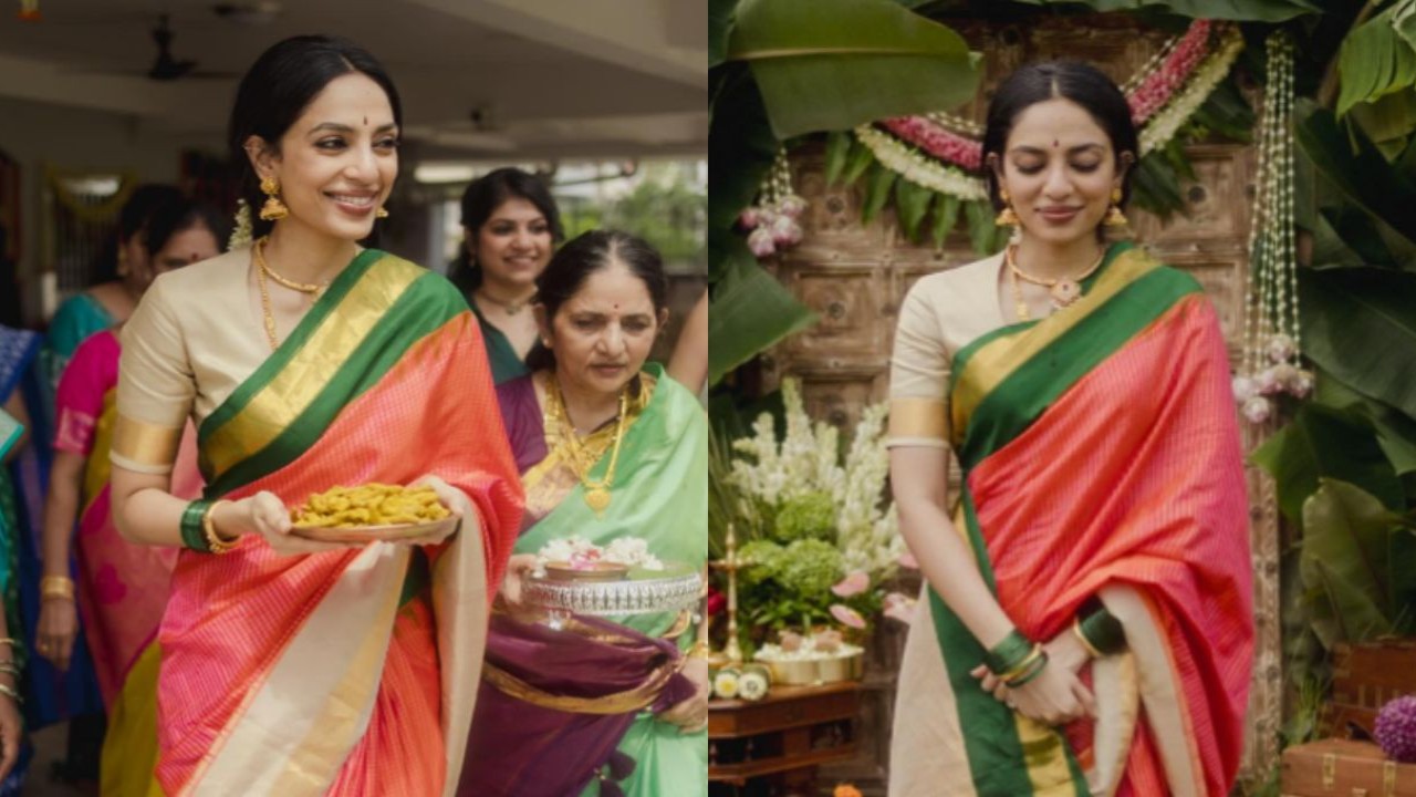 INSIDE PICS: Sobhita Dhulipala and Naga Chaitanya's wedding festivities begin with Pasupu danchadam; Bride-to-be stuns in traditional look