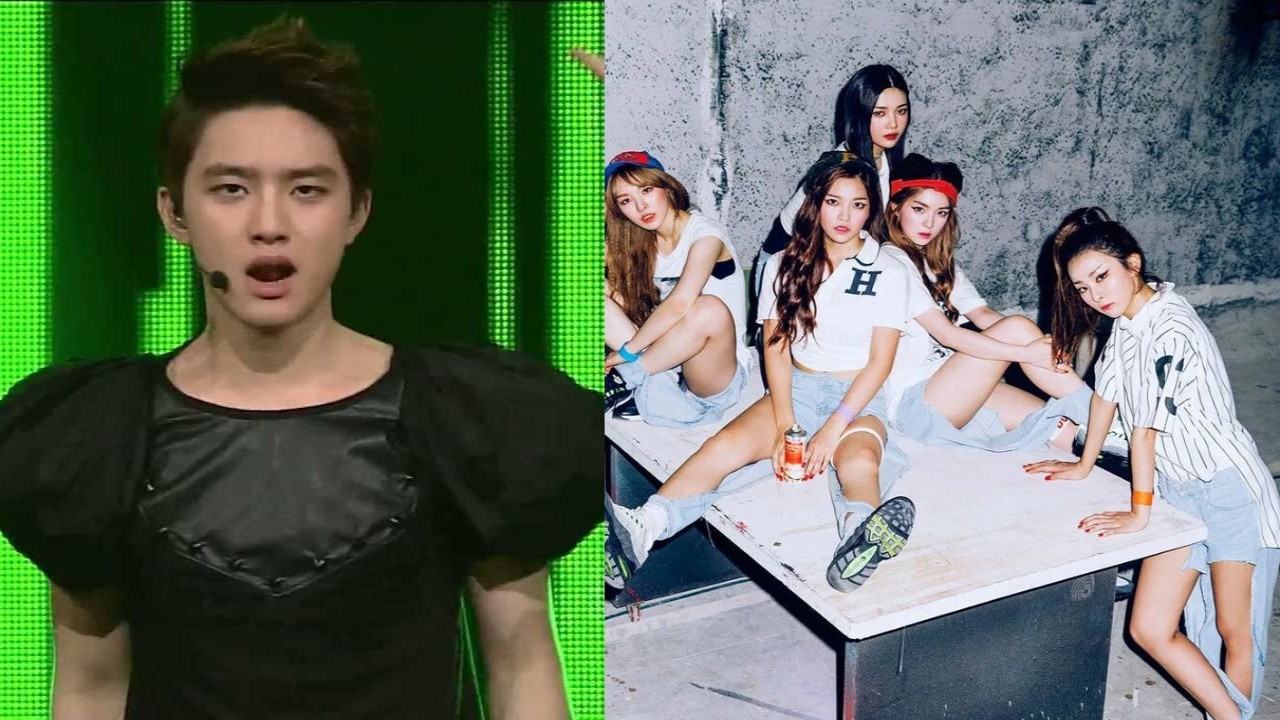 D.O., Red Velvet: images from SBS, SM Entertainment