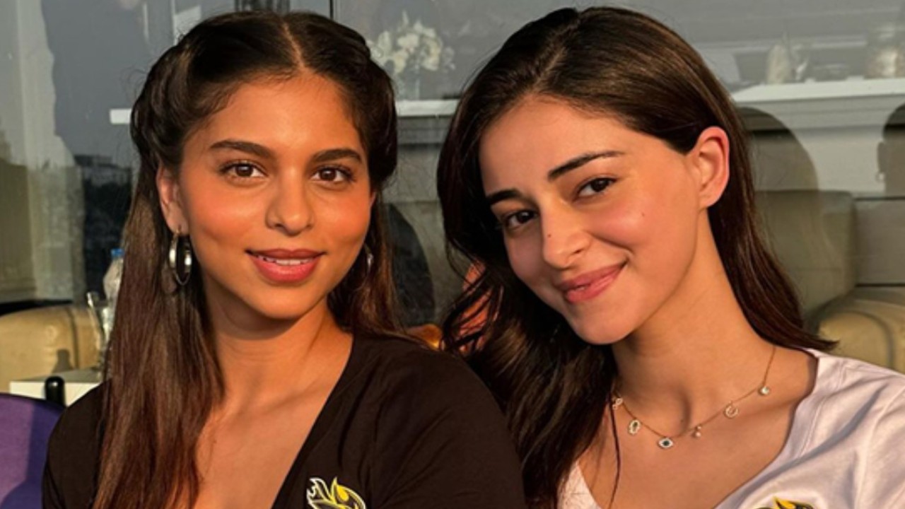 Ananya Panday and Suhana Khan 