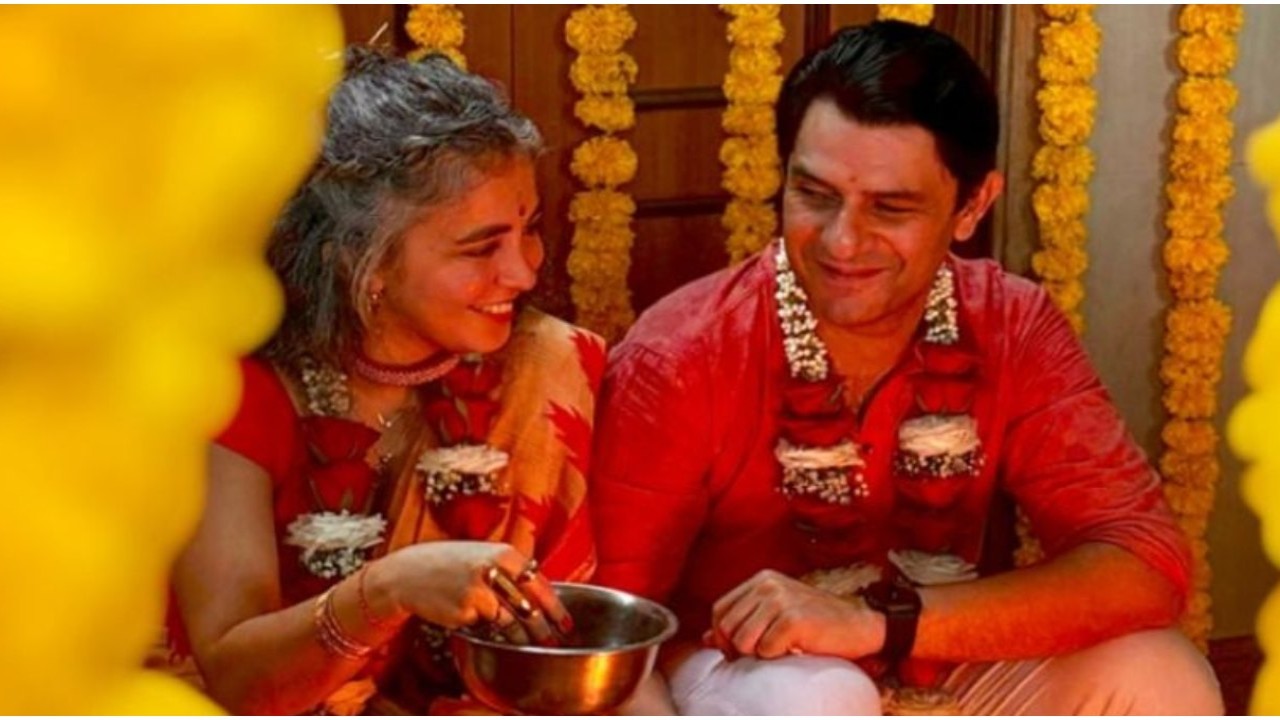 Made In Heaven actor Arjun Mathur gets married to longtime girlfriend Tiya Tejpal in intimate ceremony; See PIC