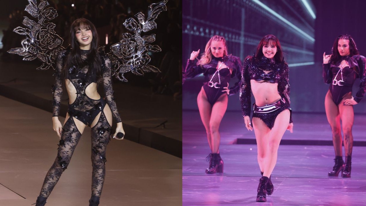 BLAKCPINK's Lisa at Victoria’s Secret Fashion Show 2024: Getty Images