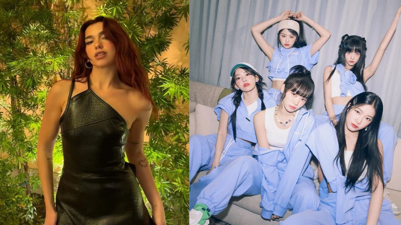 Dua Lipa: Instagram, LE SSERAFIM: Source Music