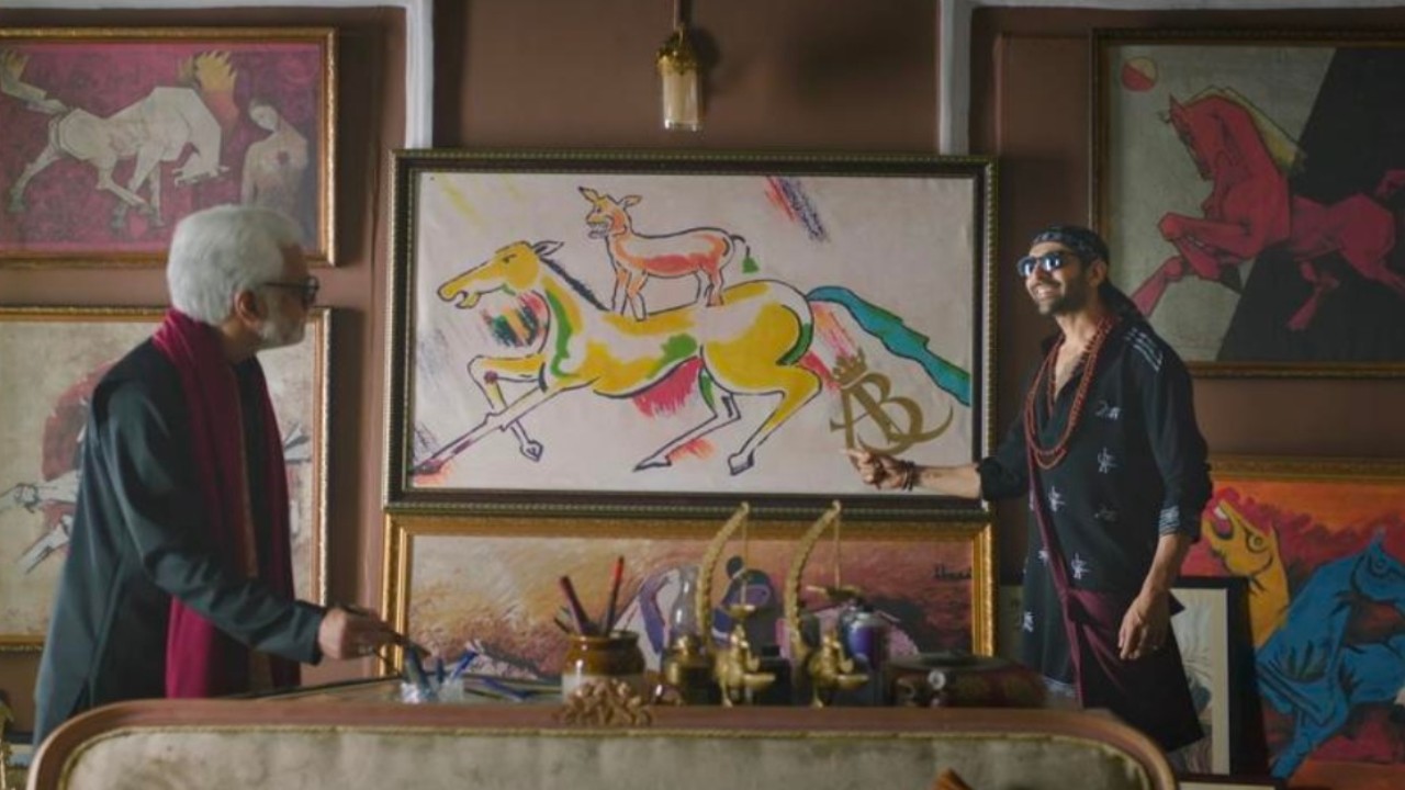 Bhool Bhulaiyaa 3 Trailer Drop: Fans can’t get over Majnu Bhai’s painting’s cameo in Kartik Aaryan led horror-comedy; Did you notice it?