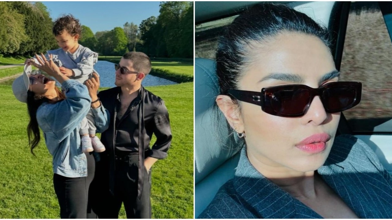 Priyanka Chopra celebrates Dhanteras with Nick Jonas and daughter Malti Marie; don't miss little one's stack of bangles; PIC