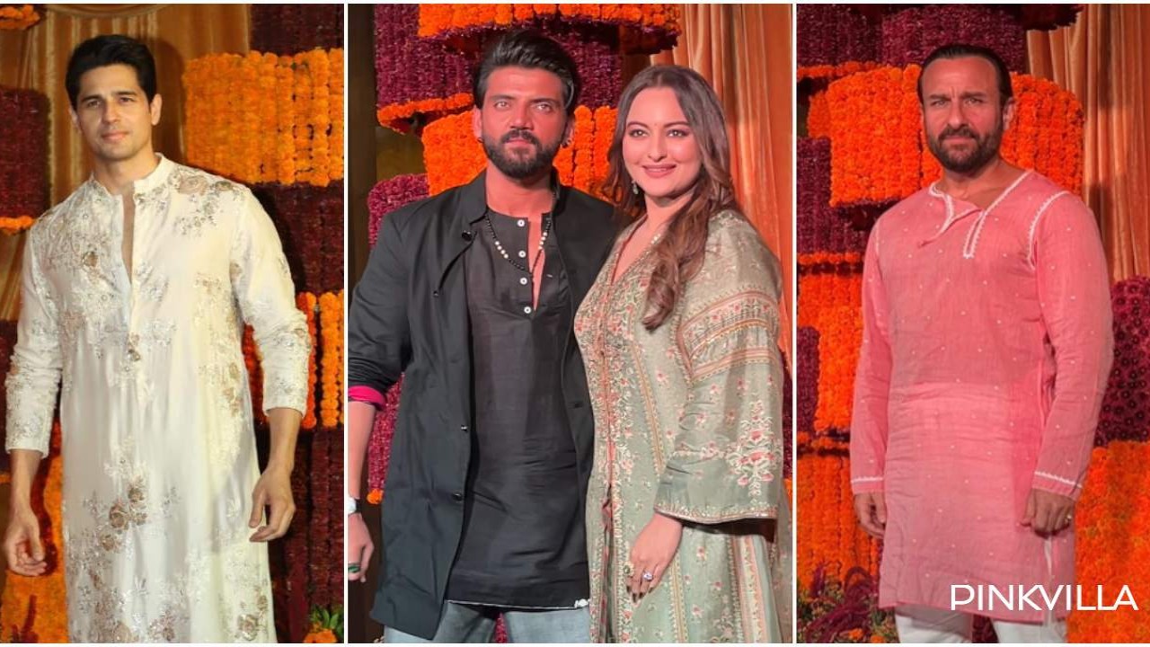 Ramesh Taurani Diwali Bash: Saif Ali Khan, Sidharth Malhotra’s ethnic looks make our hearts 'Race’; Sonakshi Sinha-Zaheer Iqbal and more shine