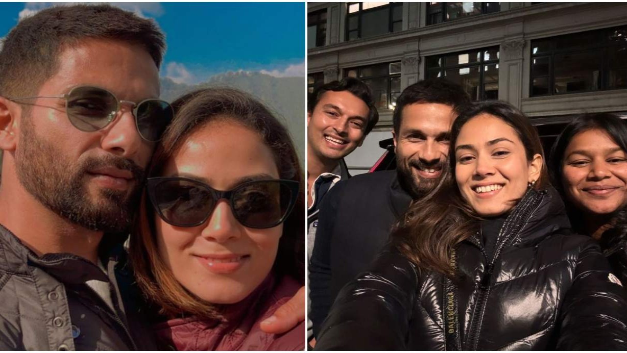 Deva star Shahid Kapoor flashes million dollar smile in latest PIC with Mira Rajput as they hang out with friends