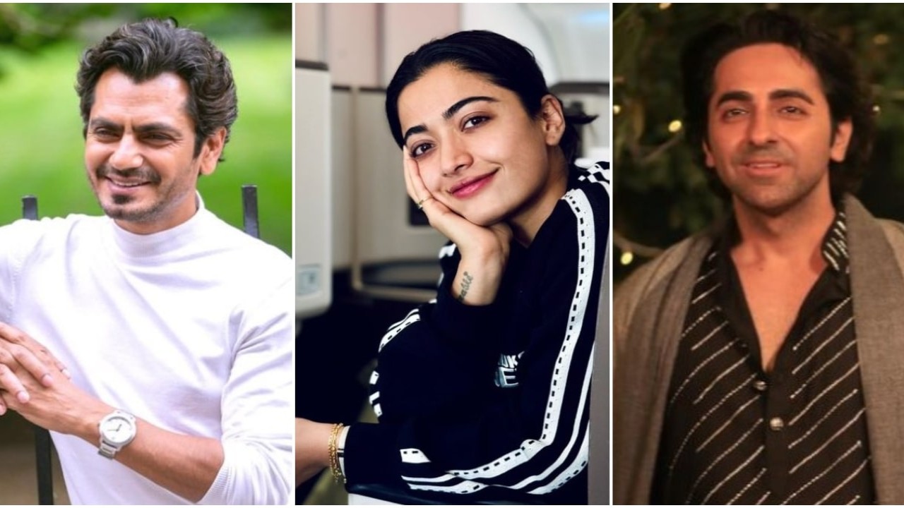 Rashmika Mandanna, Nawazuddin Siddiqui, Ayushmann Khurrana