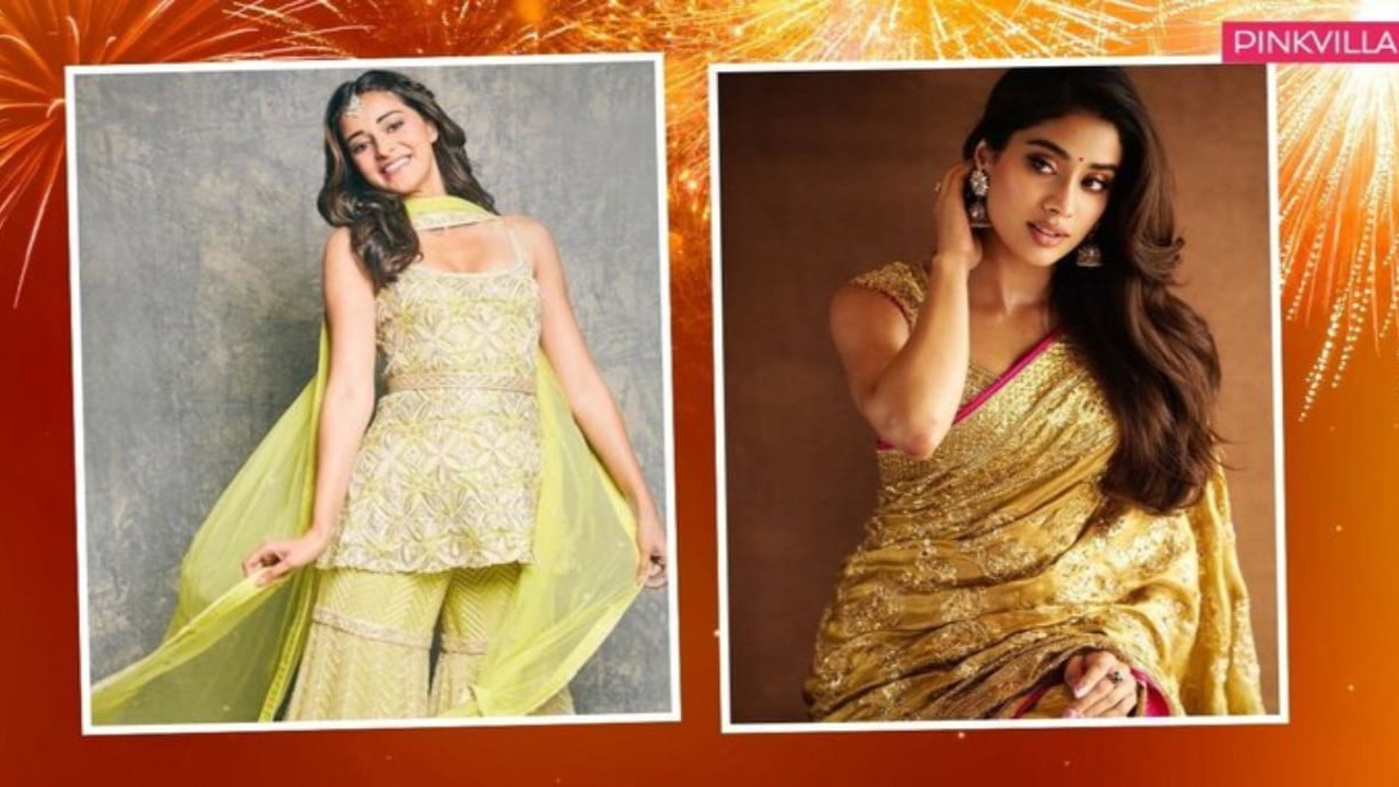 7 Diwali party ethnic outfit ideas ft Janhvi, Ananya and other B-town divas