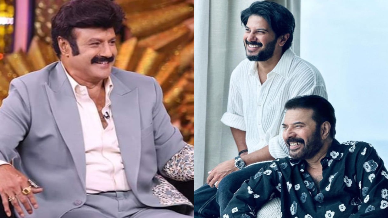 Unstoppable with NBK promo: Dulquer Salmaan becomes guest for Nandamuri Balakrishna’s show with Mammootty making a special appearance