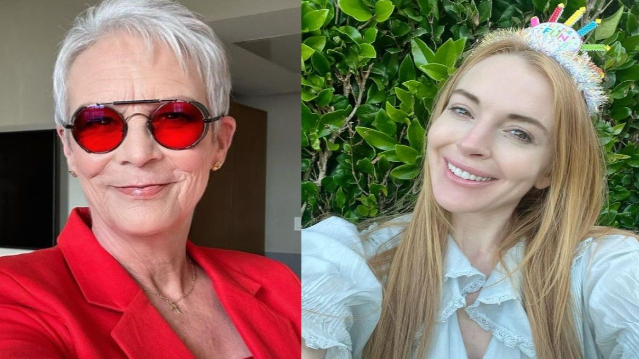 Jamie Lee Curtis and Lindsay Lohan (Images via Instagram)