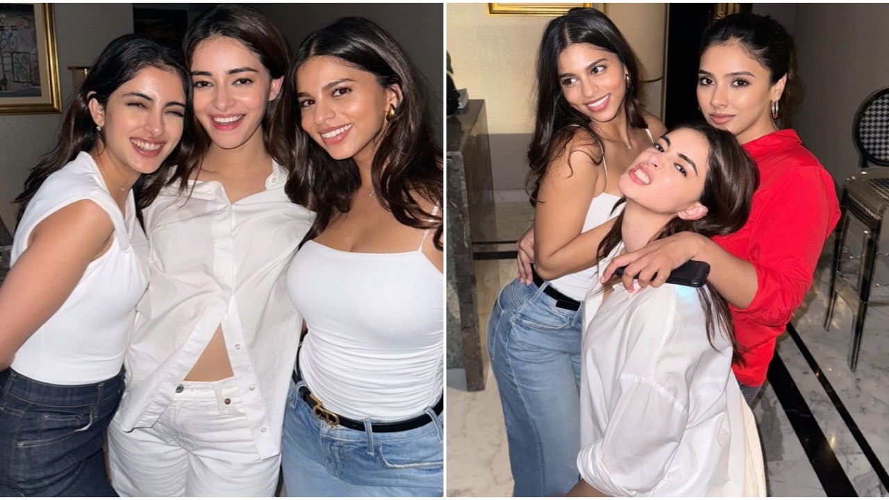 Suhana Khan’s life & happiness' 'CTRL' is in BFFs Navya Nanda and Ananya Panday’s hands; don’t miss their brightest smiles in inside PIC