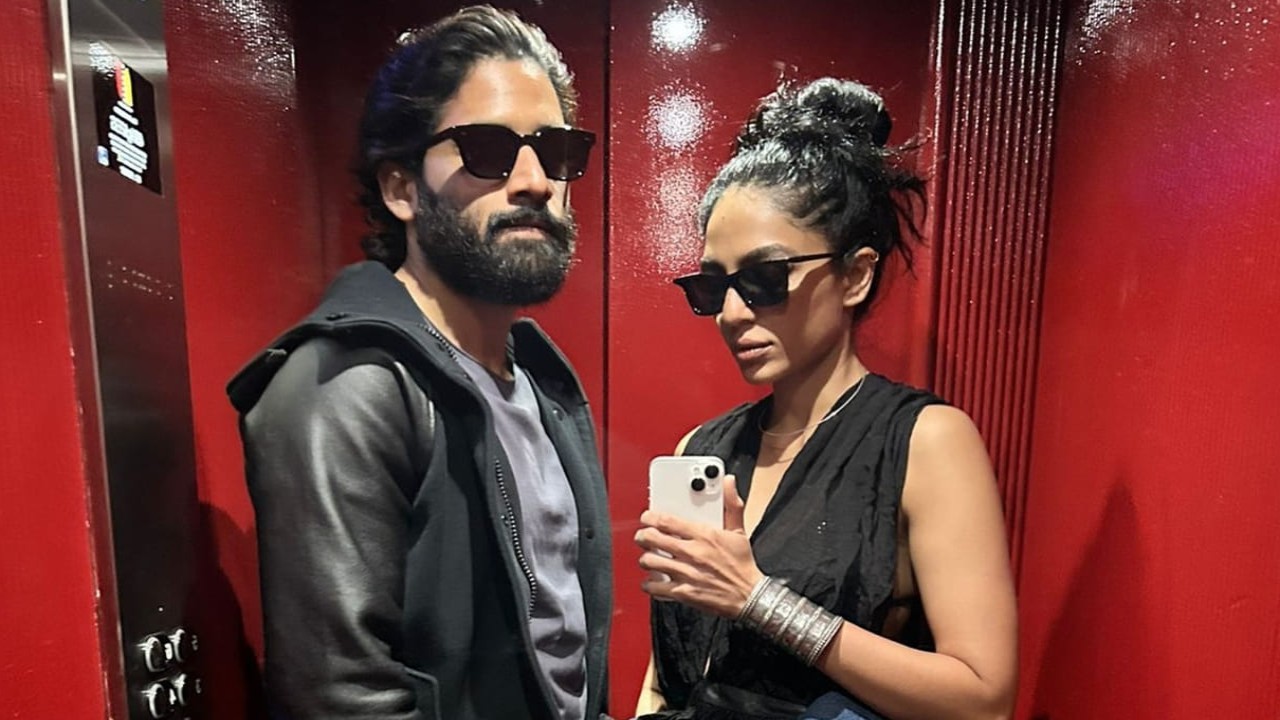 Naga Chaitanya and Sobhita Dhulipala's new elevator selfie is full of SWAG