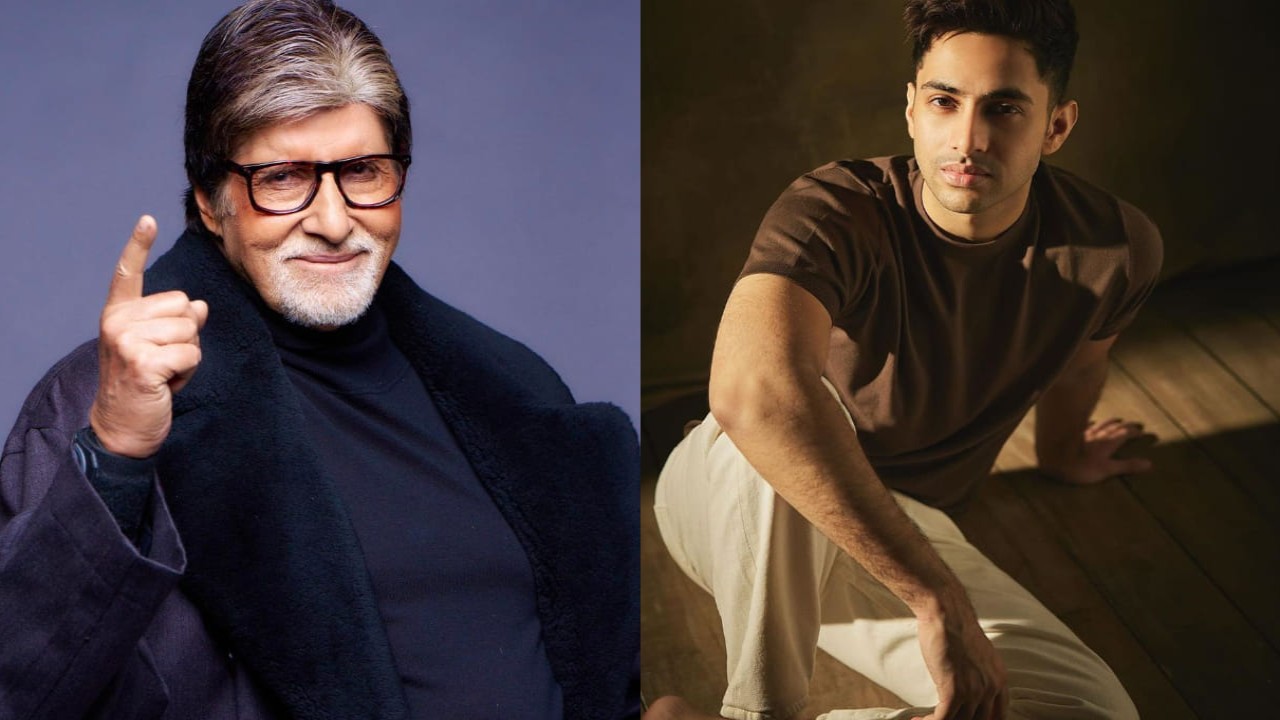 Amitabh Bachchan, Agastya Nanda 