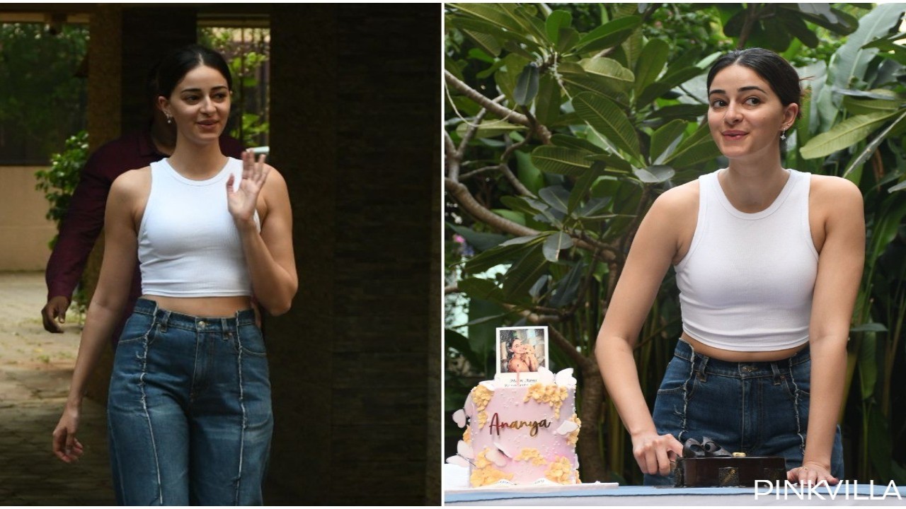 WATCH: Birthday girl Ananya Panday tells paps ‘do do baar mat lena’ as she distributes sweets among them