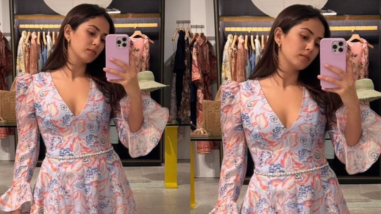 Mira Kapoor shared a stunning picture in a floral dress and it looks as fresh as a spring day