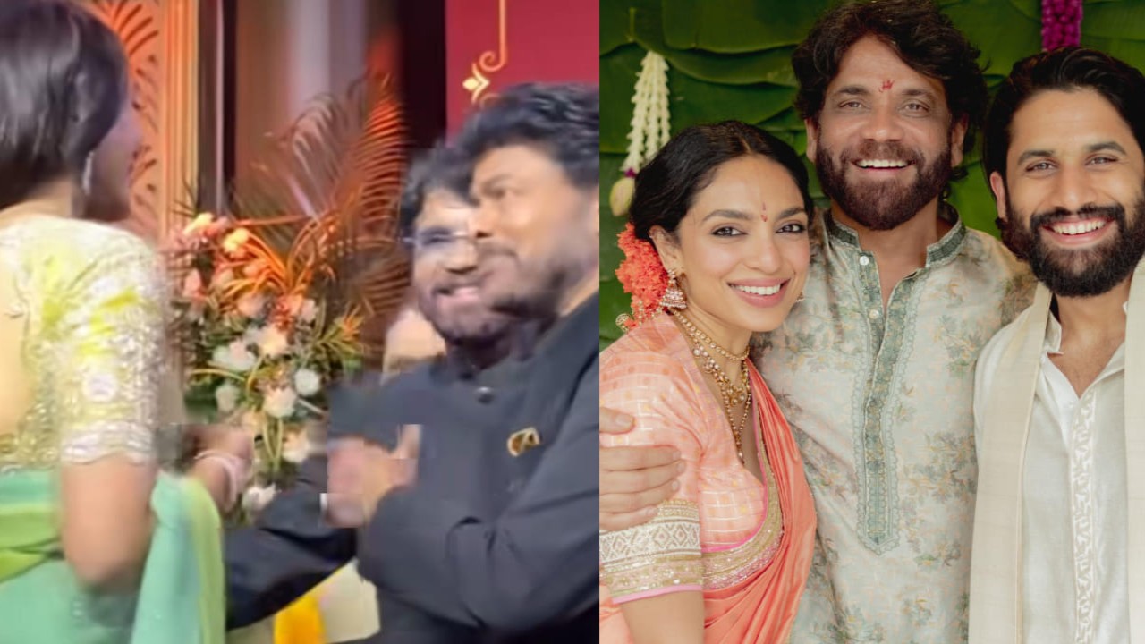 WATCH: How Nagarjuna introduced Naga Chaitanya’s wife-to-be Sobhita to Chiranjeevi