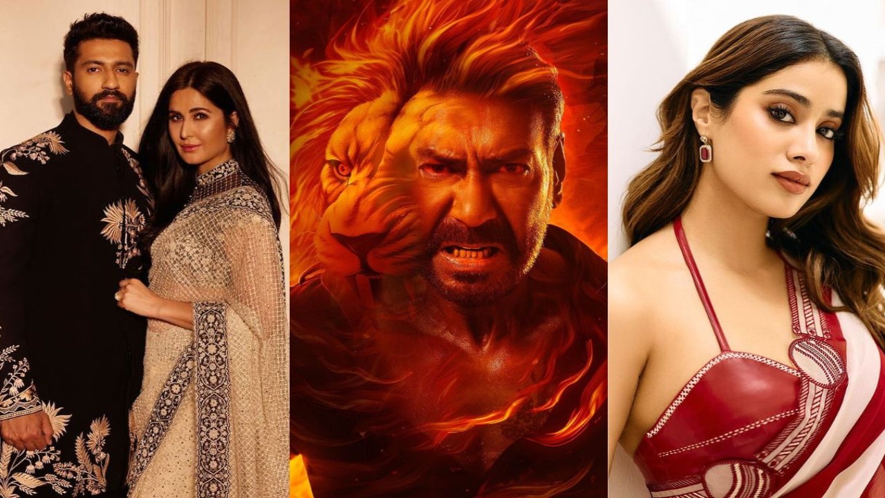 Singham Again trailer: Vicky Kaushal-Katrina Kaif, Janhvi Kapoor and more celebs express excitement for Ajay Devgn, Deepika, Kareena starrer