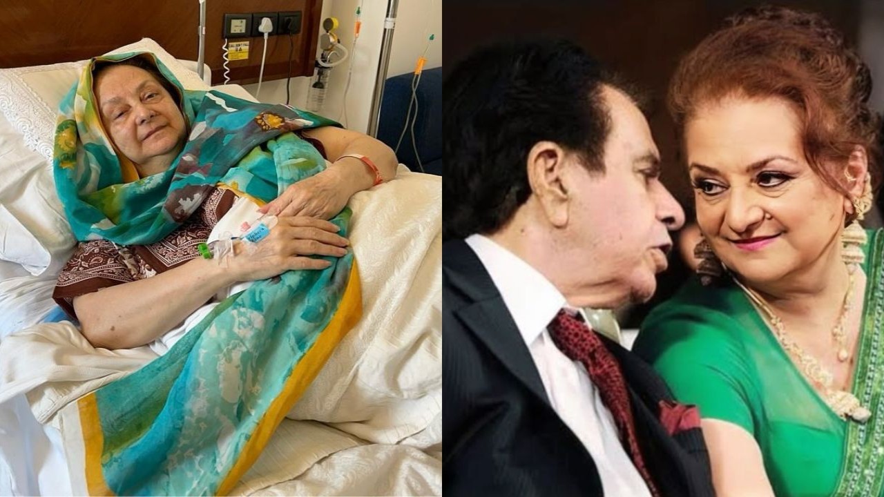 Saira Banu drops priceless PICS with Dilip Kumar on their wedding anniversary from hospital bed; recalls their big day