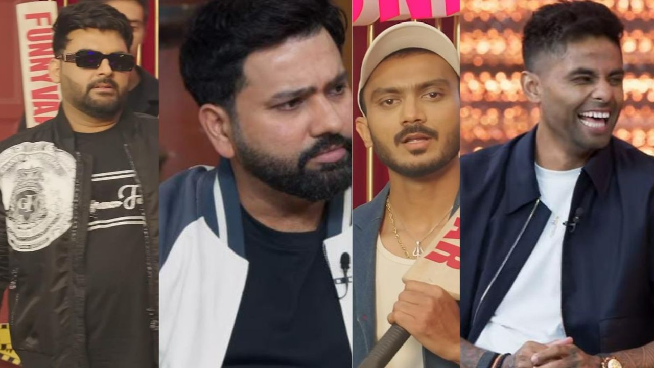 The Great Indian Kapil Show Season 2: Rohit Sharma FAILS to recognize Axar Patel's mimicry of MS Dhoni; Suryakumar Yadav comes to help